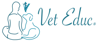 Logo VetEduc, chien & chat